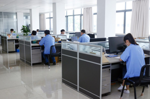 國信公(gōng)司辦公(gong)室一角(jiǎo)